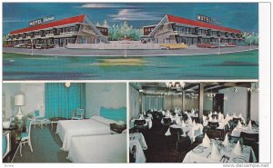 Exterior View, Interior Room, Dining Room, Hotel-Motel L'Aristocrate, Quebec ...