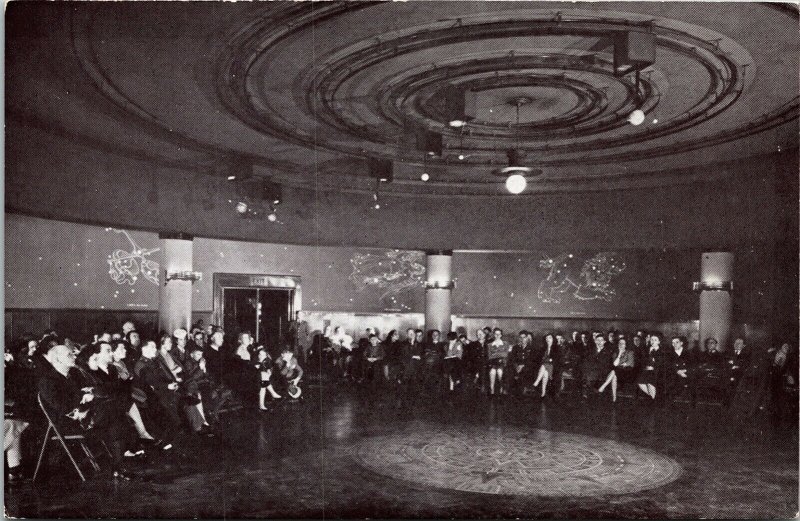 American Museum Hayden Planetarioum New York NY Copernican Room VTG Postcard