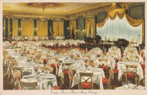 Empire Room, Palmer House, Chicago, Illinois, Early Postcard, Unused