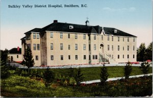 Smithers BC Bulkley Valley District Hospital Unused Novelty Postcard F64