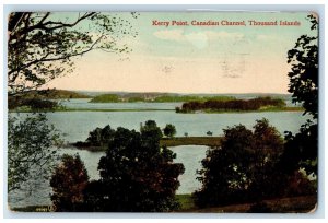 1916 Kerry Point Canadian Channel Thousand Islands Ontario Canada Postcard