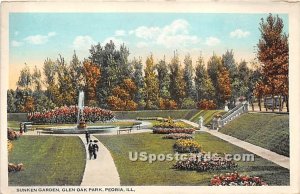 Sunken Garden, Glen Oak Park - Peoria, Illinois IL