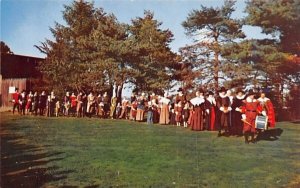 Pilgrims Progress in Plymouth, Massachusetts