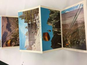 Palm Springs California Aerial Tramway Foldout Vintage Postcard K44518 