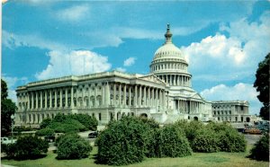 Vintage Postcard of U.S. Capitol & Landmarks