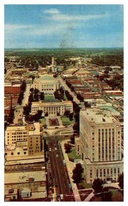 Postcard AERIAL VIEW SCENE Oklahoma City Oklahoma OK AR0201