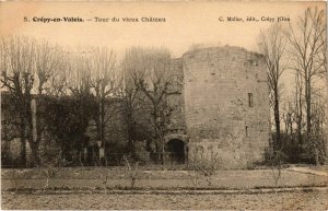 CPA Crepy en Valois- Tour du vieux Chateau FRANCE (1020584)