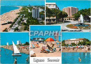 Modern Postcard Souvenir Lignano