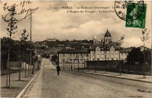 CPA NANCY - Le Boulevard Charlemagne - Le Sacré-Coeur (484068)