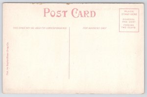 State View~Louisville KY~Jefferson Co Courthouse~2 Story~Jefferson Statue~Vtg PC