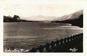 USA Columbia River Washington Vintage RPPC 08.99