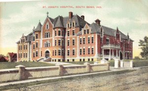 Postcard St. Joseph Hospital in South Bend, Indiana~125344