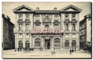 Old Postcard Marseille City Hall