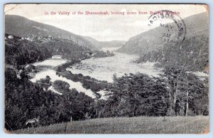 1911 HARPER'S FERRY WV*IN THE VALLEY OF THE SHENANDOAH DOWN FROM BOLIVAR HEIGHTS