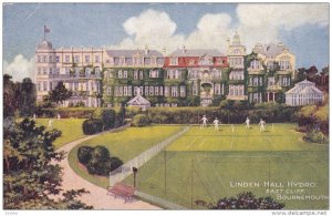 Linden Hall Hydro, East Cliff, Bournemouth, Hampshire, England, 1909 PU