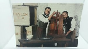 Vintage Postcard Cadburyworld George and Richard Cadbury Making Chocolate