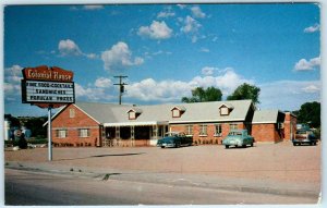 NOGALES, Arizona AZ  Roadside SUNDERMAN'S COLONIAL HOUSE 1950s Cars  Postcard