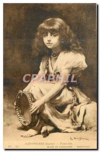 Old Postcard Saintpierre Galson Esmetalda Musee de Longchamp Marseille