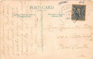 E6/ Waterville Ohio Postcard 1909 High School Building 