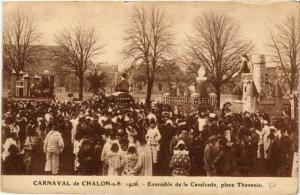 CPA CHALON-sur-SAONE - Carnaval 1926 - Ensemble de la Cavalcade (637816)