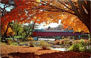 Connecticut, West Cornwall - Housatonic River Bridge - [CT-134]