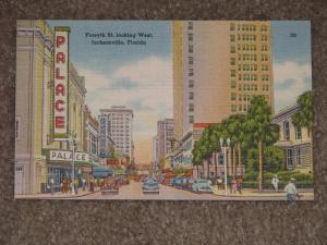 Forsyth St. Looking West (Showing Palace Theatre), Jacksonville Fl.