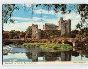 Postcard Cahir Castle and Weir, Cahir, Ireland