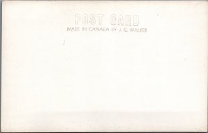 West Vancouver BC Marine Drive Royal Bank Unused JC Walker RPPC Postcard H60