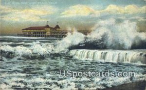High Tide - Long Beach, California CA Postcard
