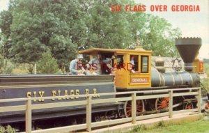 THE GENERAL ENGINE of SIX FLAGS OVER GEORGIA historical theme park