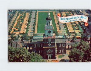 Postcard Independence Hall, Philadelphia, Pennsylvania