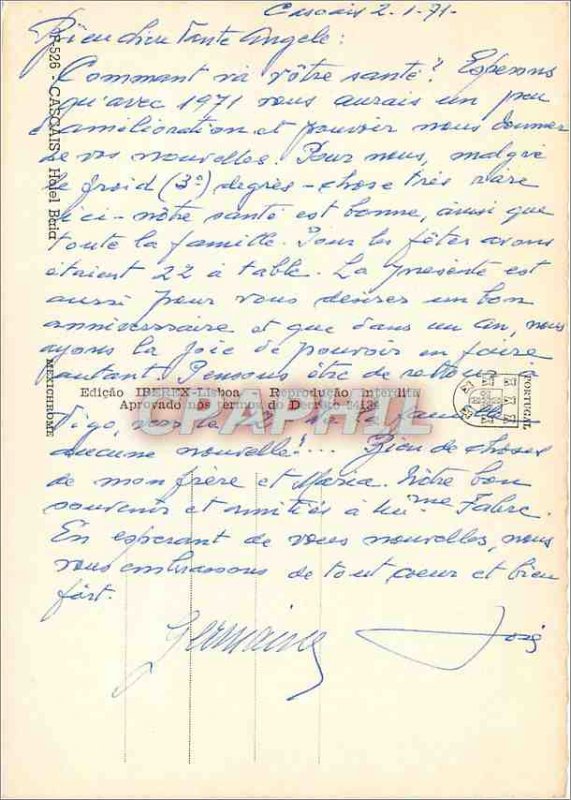 Postcard Modern Hotel Baia Cascais