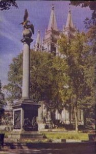 Seagull Monument - Salt Lake City, Utah UT  