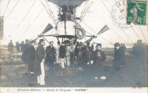 Aviation Nacelle of the Airship Zeppelin Patrie Military Aerostation France 1907