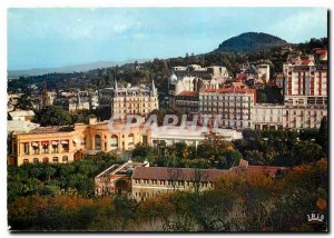 Modern Postcard Royat (D P) The Heart Station Casino the park and the large h...