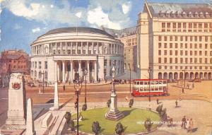 BR56350 New reference library manchester Transport Tramways tram