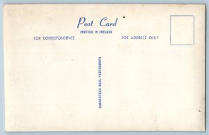 Dublin Ireland Postcard Shelbourne Hotel Multiview c1950's RPPC Photo