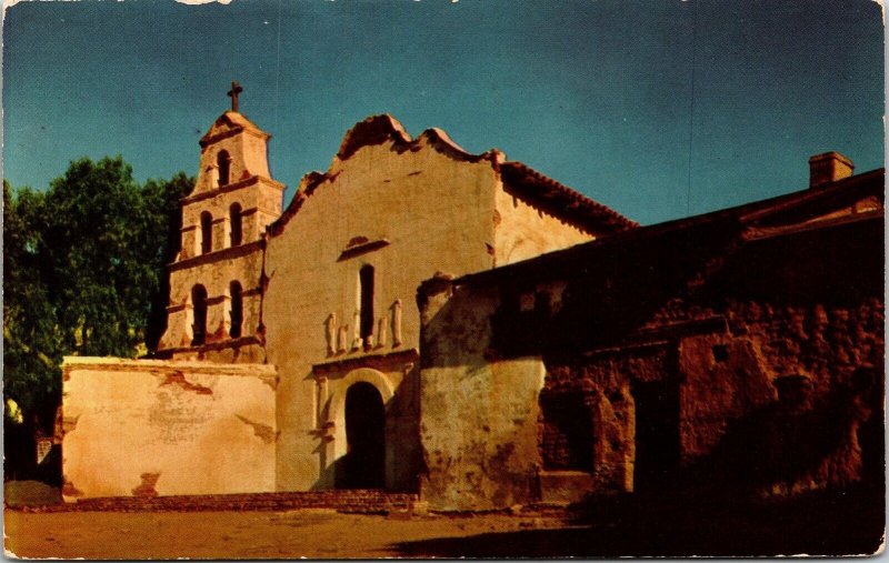 Mission San Diego De Alcala Mother California Missions Postcard VTG UNP Mirro 