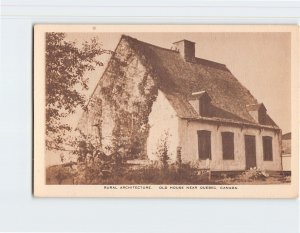 Postcard Rural Architecture, Old House, Canada