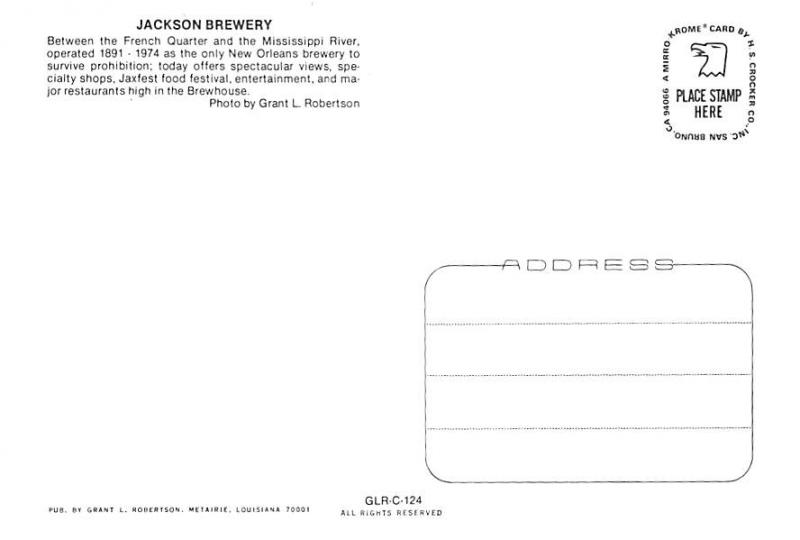 Jackson Brewery - New Orleans, Louisiana, USA