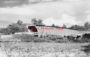 IA, Winterset, Iowa, RPPC, Holliwell Covered Wood Bridge, LL Cook No 204-B