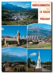 Postcard Modern Barcelonnette Alpes de Haute Provence (alt 1135 m) Praloup (a...