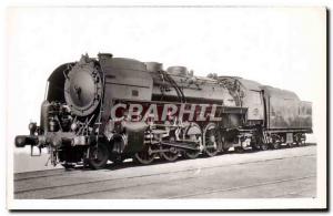 Postcard Old Train Locomotive 141 R