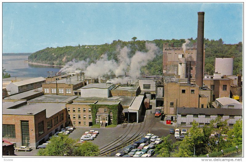 Paper Mill , DONNACONA , Quebec , Canada , 40-60s