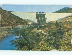 Pre-1980 DAM SCENE Shasta Lake - Near Redding California CA AF5759