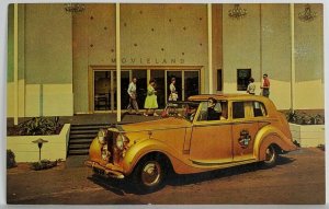 Buena Park California Entrance to Movieland Wax Museum Postcard T1