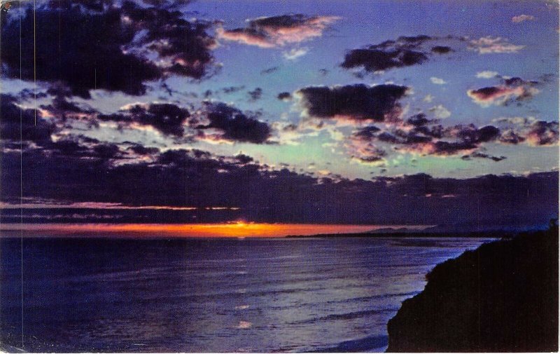 Lot253 sunset over the pacific ocean nevada  usa
