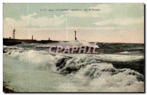 Old Postcard Harve LRE Port one day Tenpete