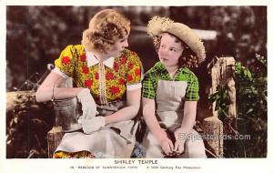 Rebecca of Sunnybrook Farm Actress Shirley Temple Postcard