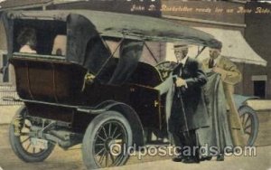 John D.Rockefeller Auto, Automotive, Vehicle, Car, 1911 paint chips on corner...